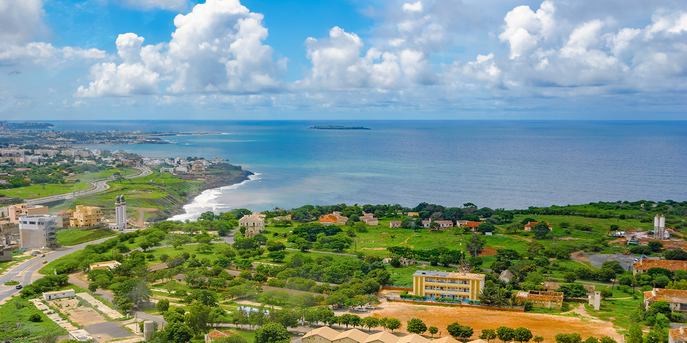 Overview of Dakar from the observation deck
