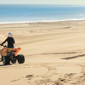 Quad dunes plages aventure Ngaparou