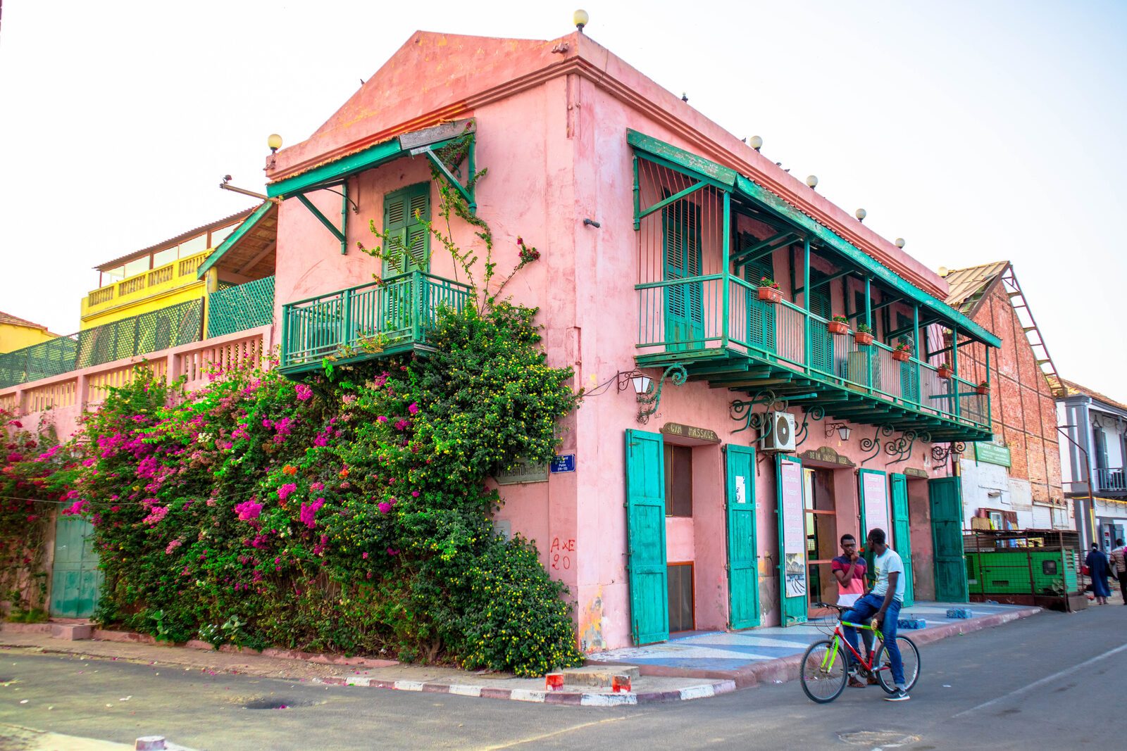 Circuit Saint-Louis 2 jours Saint louis maison rose, Sénégal